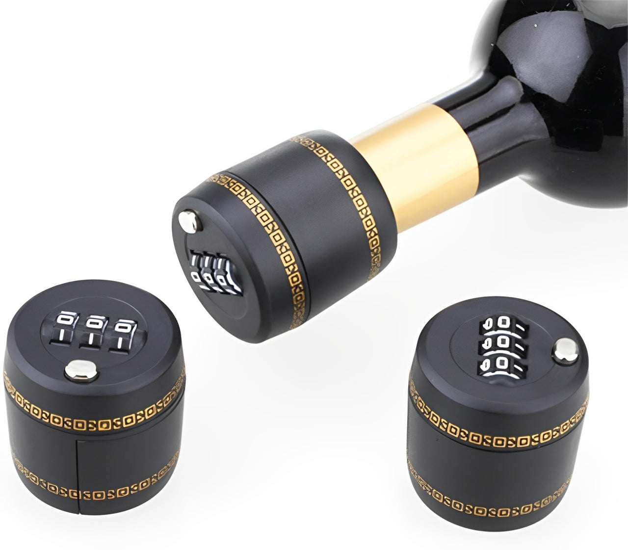 Candado Con Clave Para Botellas